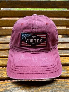 Vortex USA faded Red 6 panel Hat